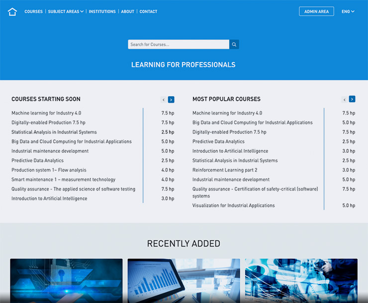 Learning for Professionals